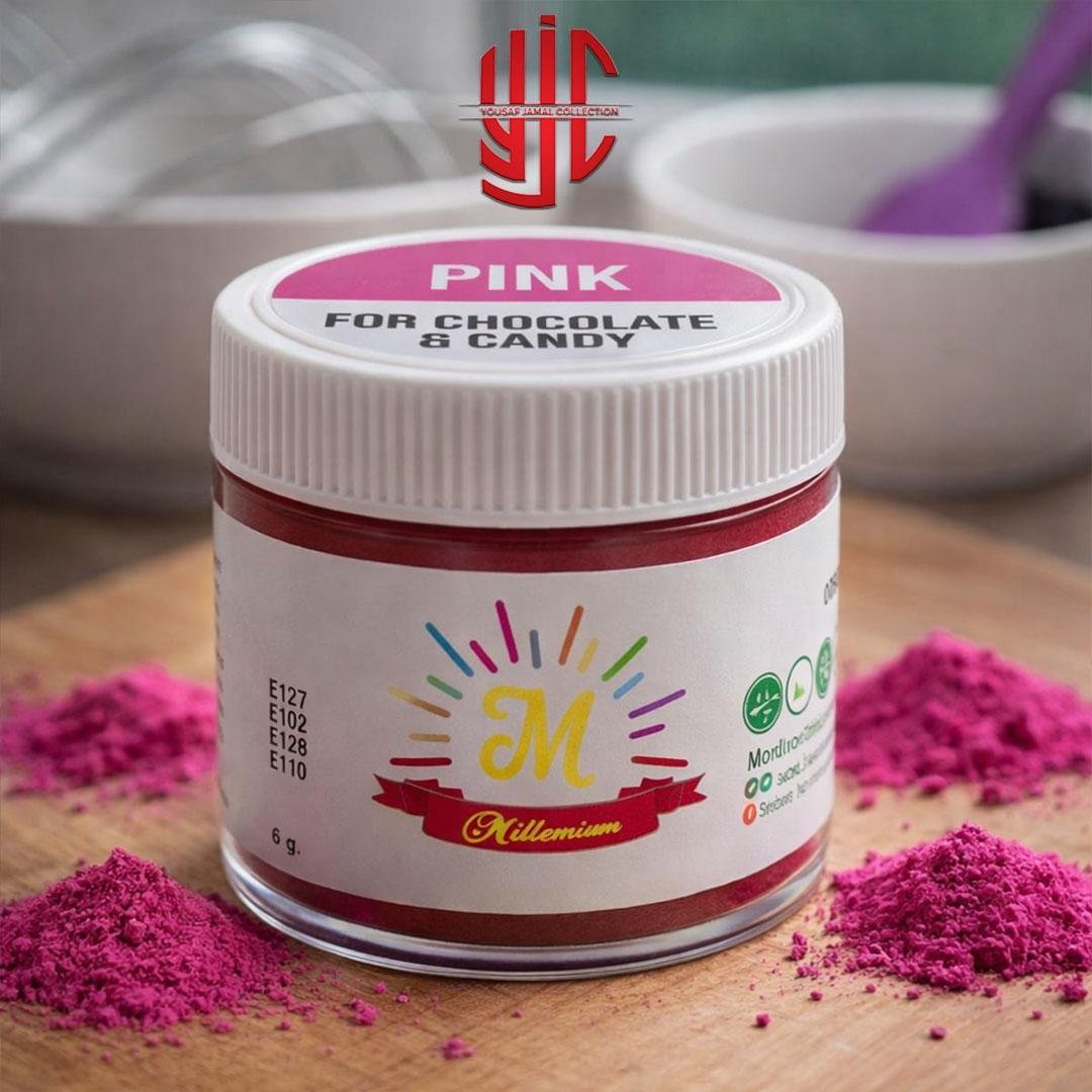 yjc-CFCL-088-2.jpg Millenium Pink Candy & Chocolate Powder Color 6 Gram - Image 1