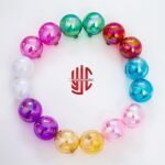 Transparent White Faux Balls 12 Pcs Pack - Image 2
