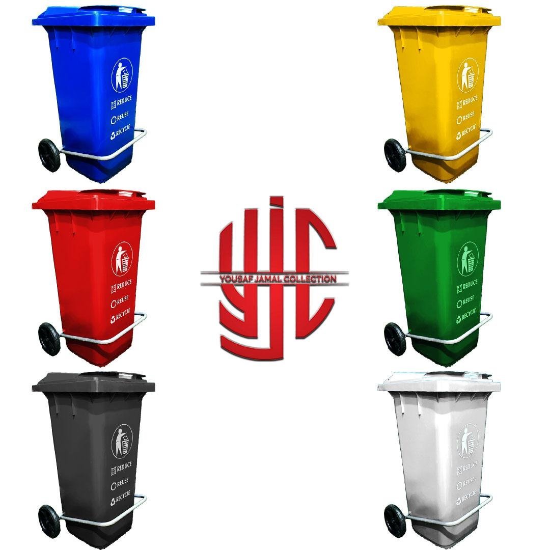 yjc-JTDB-B08-Main-1.jpg 240 Liters Wheelie Dustbin Prime Plastic With Pedal - Image 1