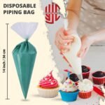 Disposable Piping Bag 100 Pieces Pack in Two Sizes - Image 4