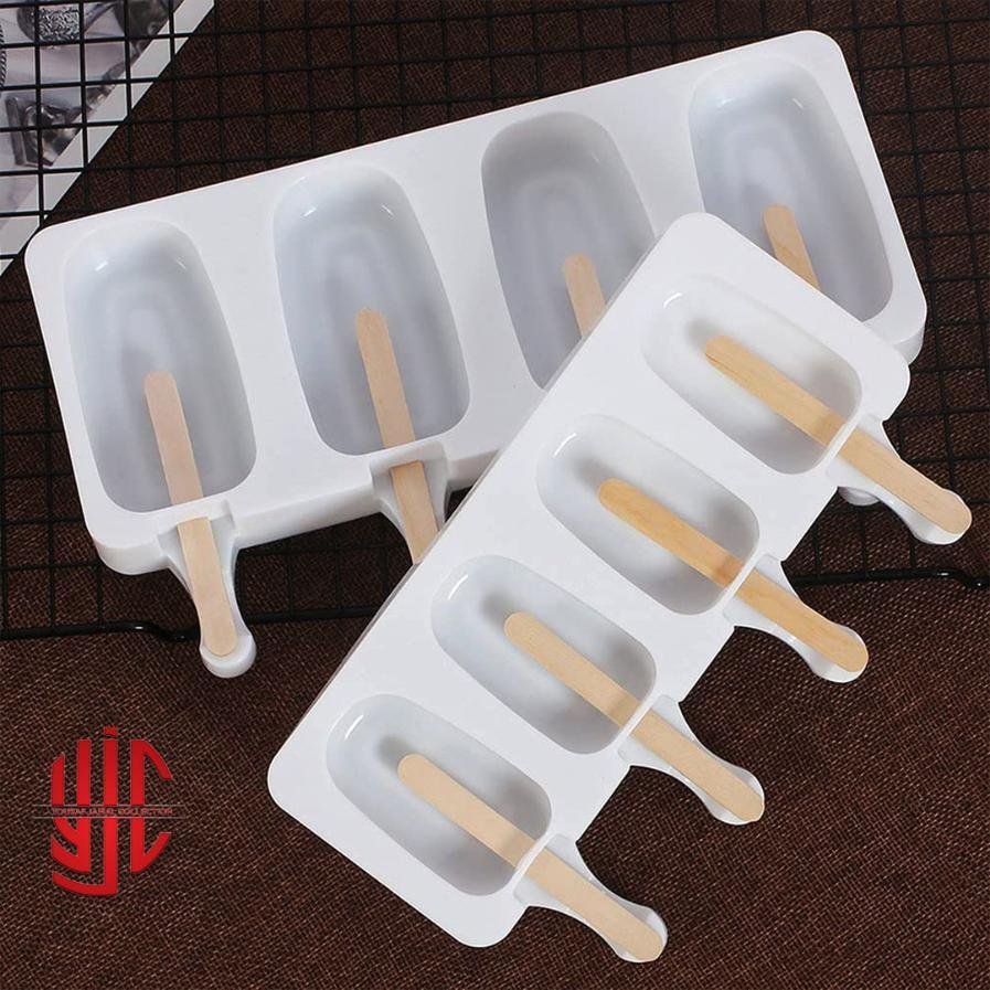 yjc-PLMO-005-006-2.jpg Silicon Ice Cream Molds from 4 to 8 Cavities - Image 1