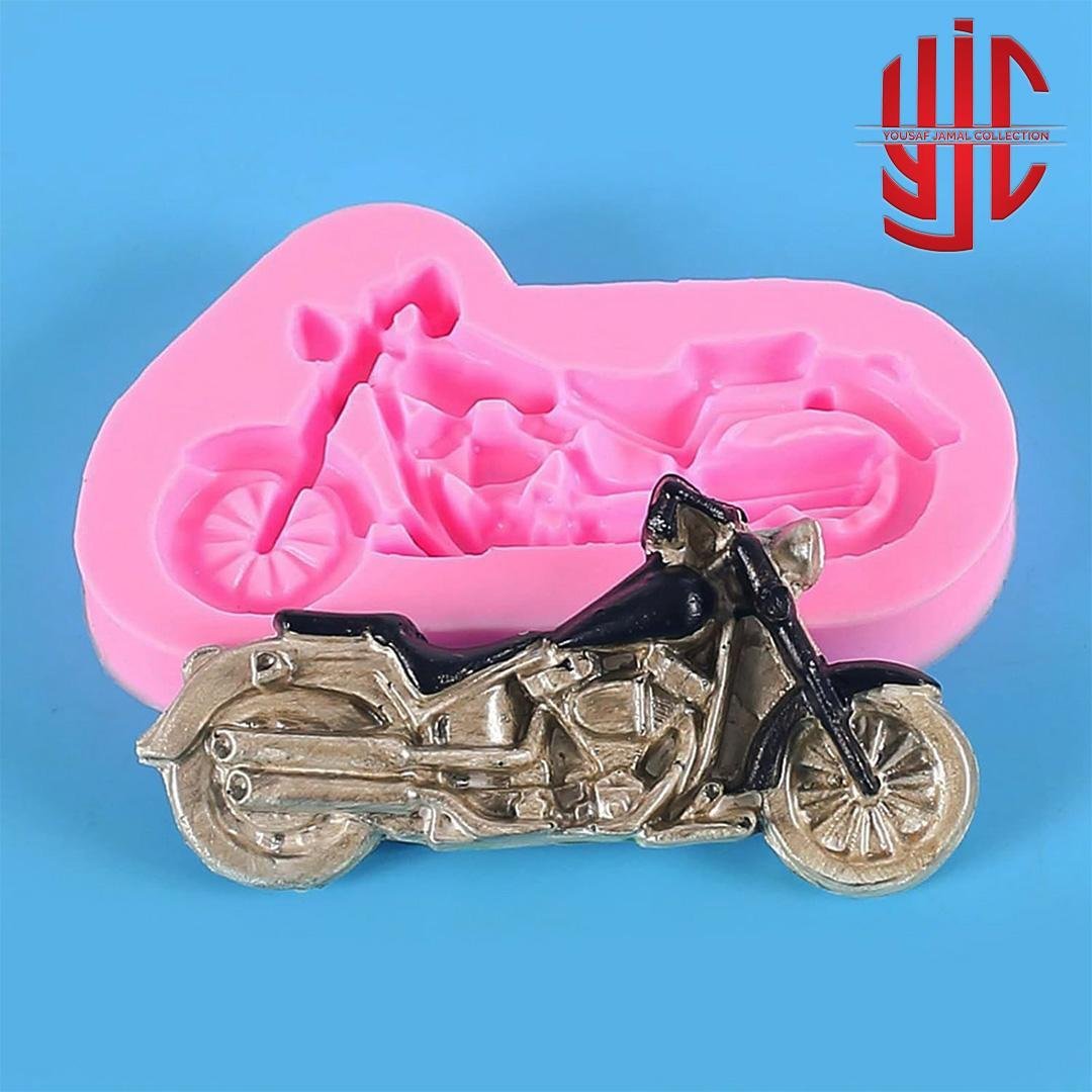 yjc-PLMO-110-1.jpg Silicon Motorcycle Fondant Paste Mold - Image 1