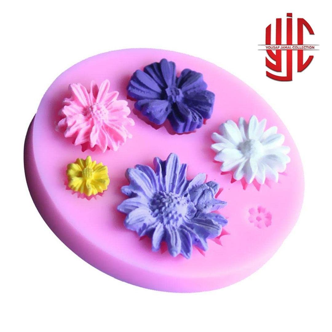 yjc-PLMO-123-1.jpg Silicon Small Flowers Paste Mold 6 Cavities - Image 1