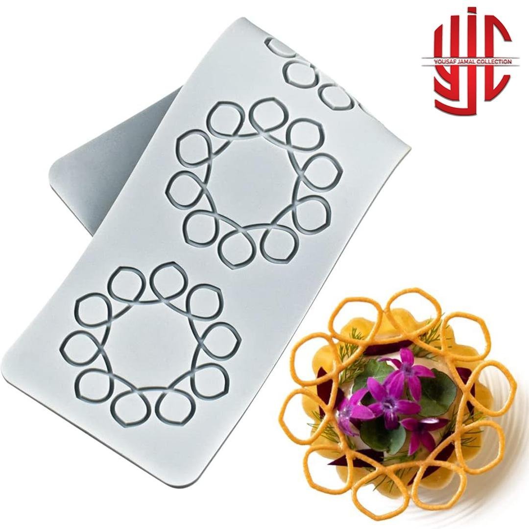yjc-PLMO-133-1.jpg Silicon Pad 3D Hollow Flower Shape 4 Cavity - Image 1