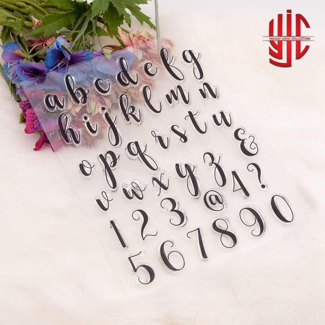yjc-PLMO-158-1.jpg Scrapbooking Alphabets & Numbers Stamps Mold - Image 1