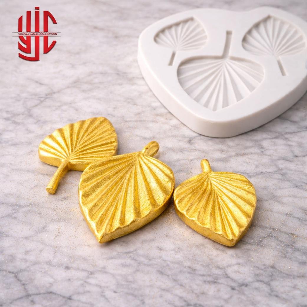 yjc-PLMO-179-1.jpg Silicon Big Leaves Mold 3 Cavity - Image 1