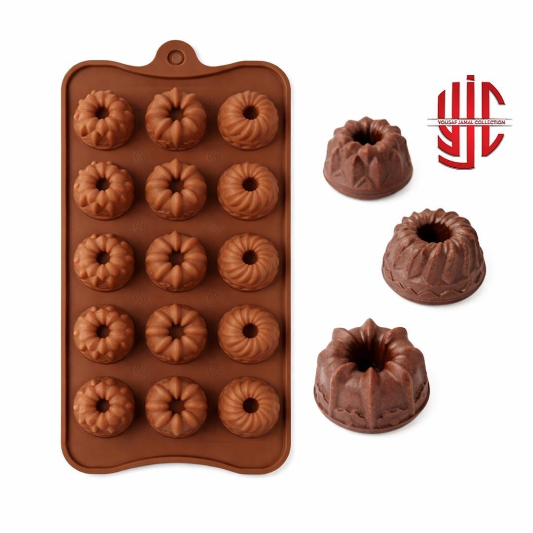 yjc-PLMO-190-1.jpg Silicon Mini Donut Spiral 3 Types Mold 15 Cavity - Image 1