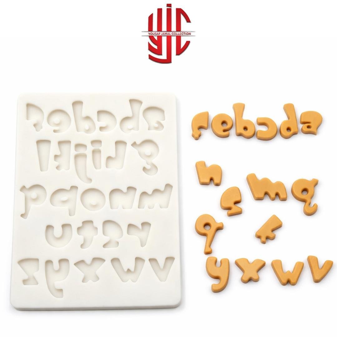 yjc-PLMO-195-1.jpg Silicon Kids Small Alphabets Mold - Image 1