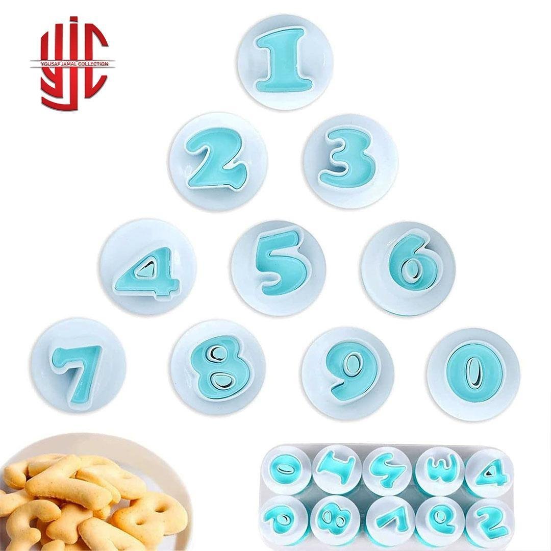 yjc-PLPG-004-3.jpg Plastic Number Plungers 9 Pieces Set Fondant Cutter - Image 1