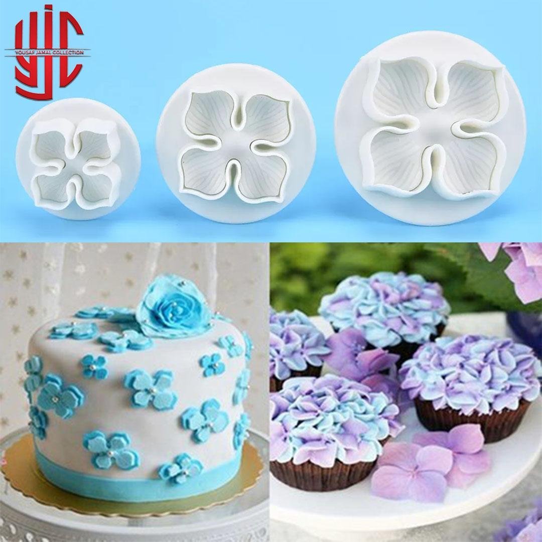 yjc-PLPG-017-1.jpg Hydrangea Flower Shape Plunger Three Pieces Set - Image 1