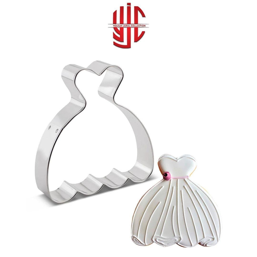 yjc-STCT-012-1.jpg Stainless Steel Wedding Suit Cookie Cutter - Image 1
