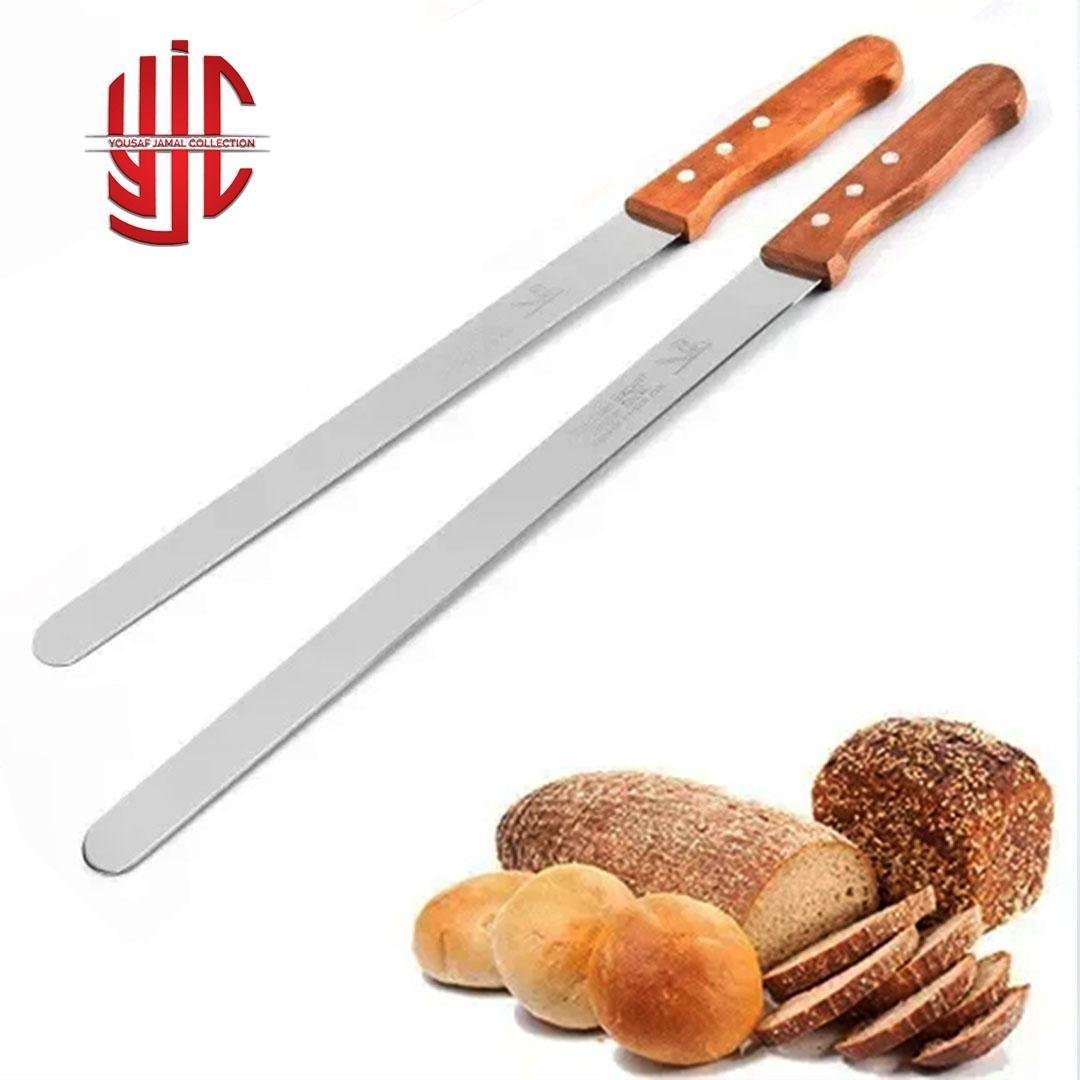 yjc-STKN-003-004-Main-5.jpg Stainless Steel Bread Knife Plain Surface - Image 1