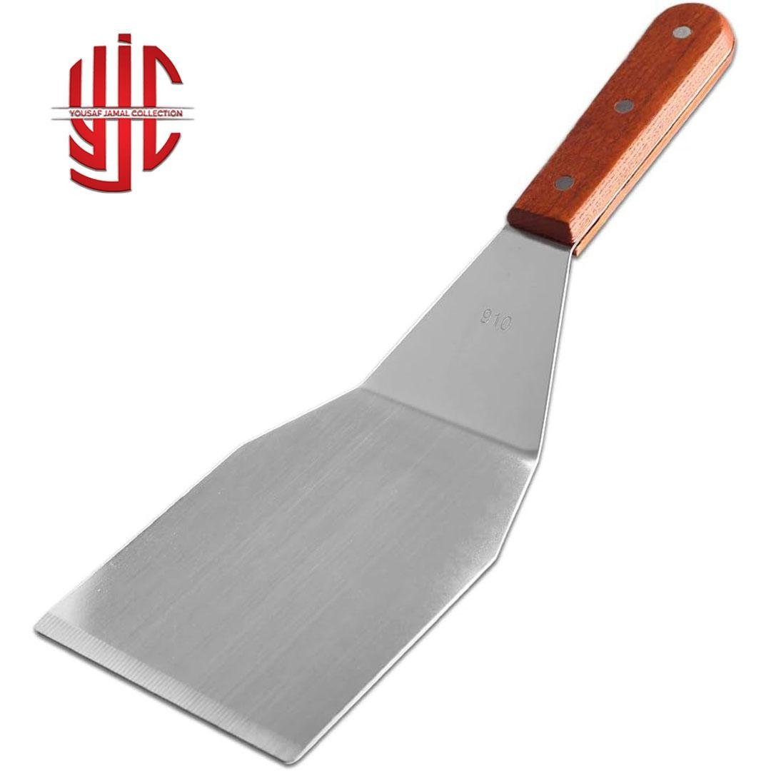 yjc-STLF-001-1-2.jpg Pizza Lifter Spatula Wooden Handle Two Sizes - Image 1