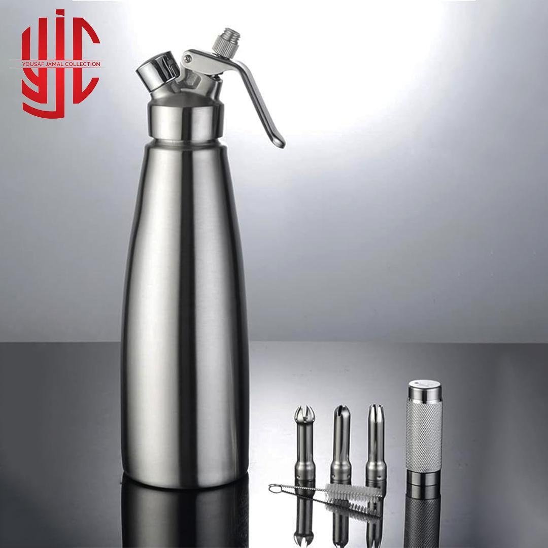 yjc-STWP-001-1-2.jpg Imported Cream Whipper Bottle 3 Nozzles 500ml to 1000ml - Image 1