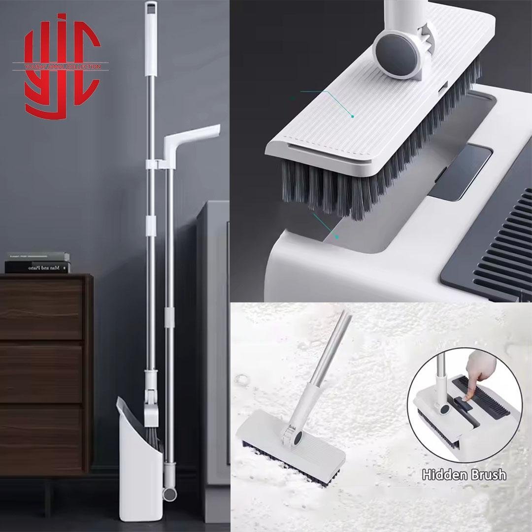 yjc-jtdp-005-1-1.jpg Imported Dustpan With Extra Brush - Image 1